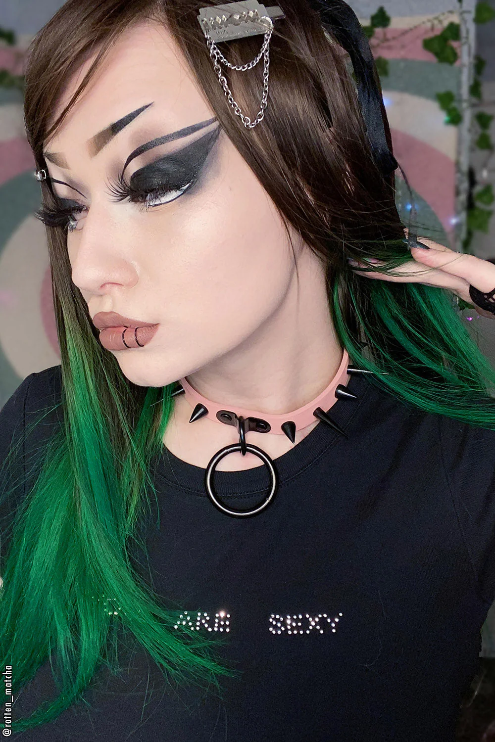 Pale Pink Death Choker [BLACK O-RING] - Image 6