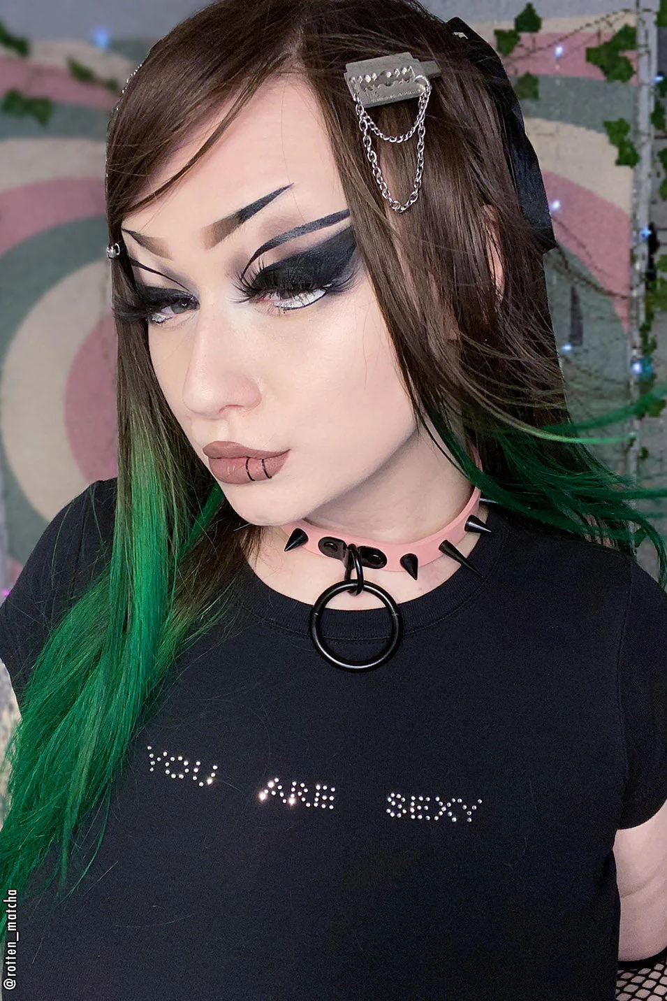 Pale Pink Death Choker [BLACK O-RING] - Image 7