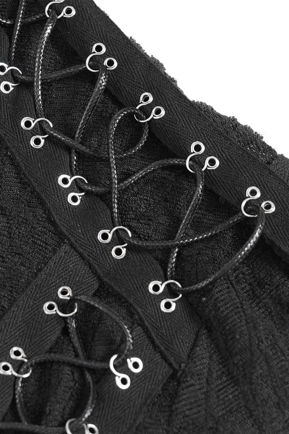 Paranormal Lace-Up Long Sleeve Top - Image 11