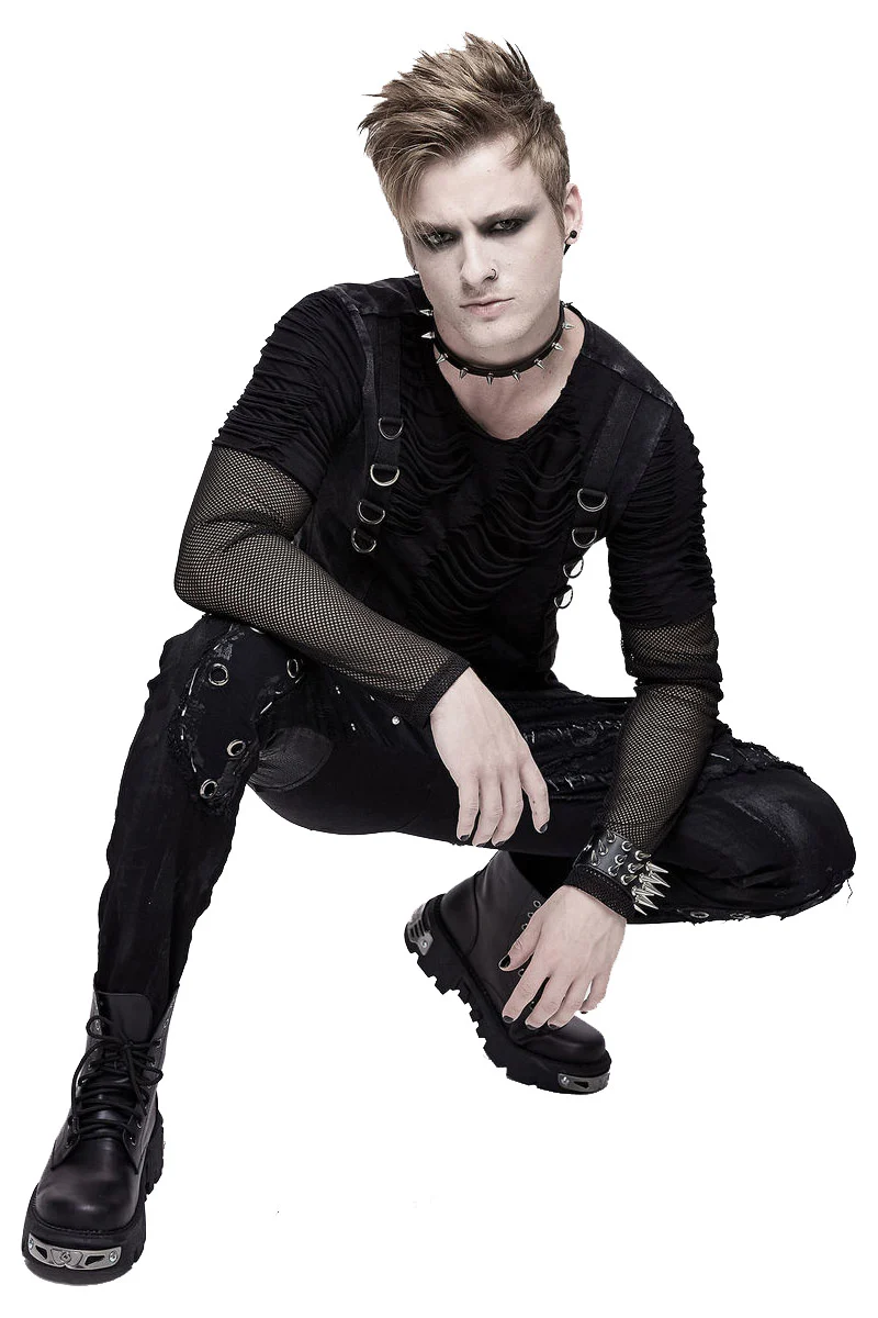 Patient 99 Distressed Punk Pants - Image 10