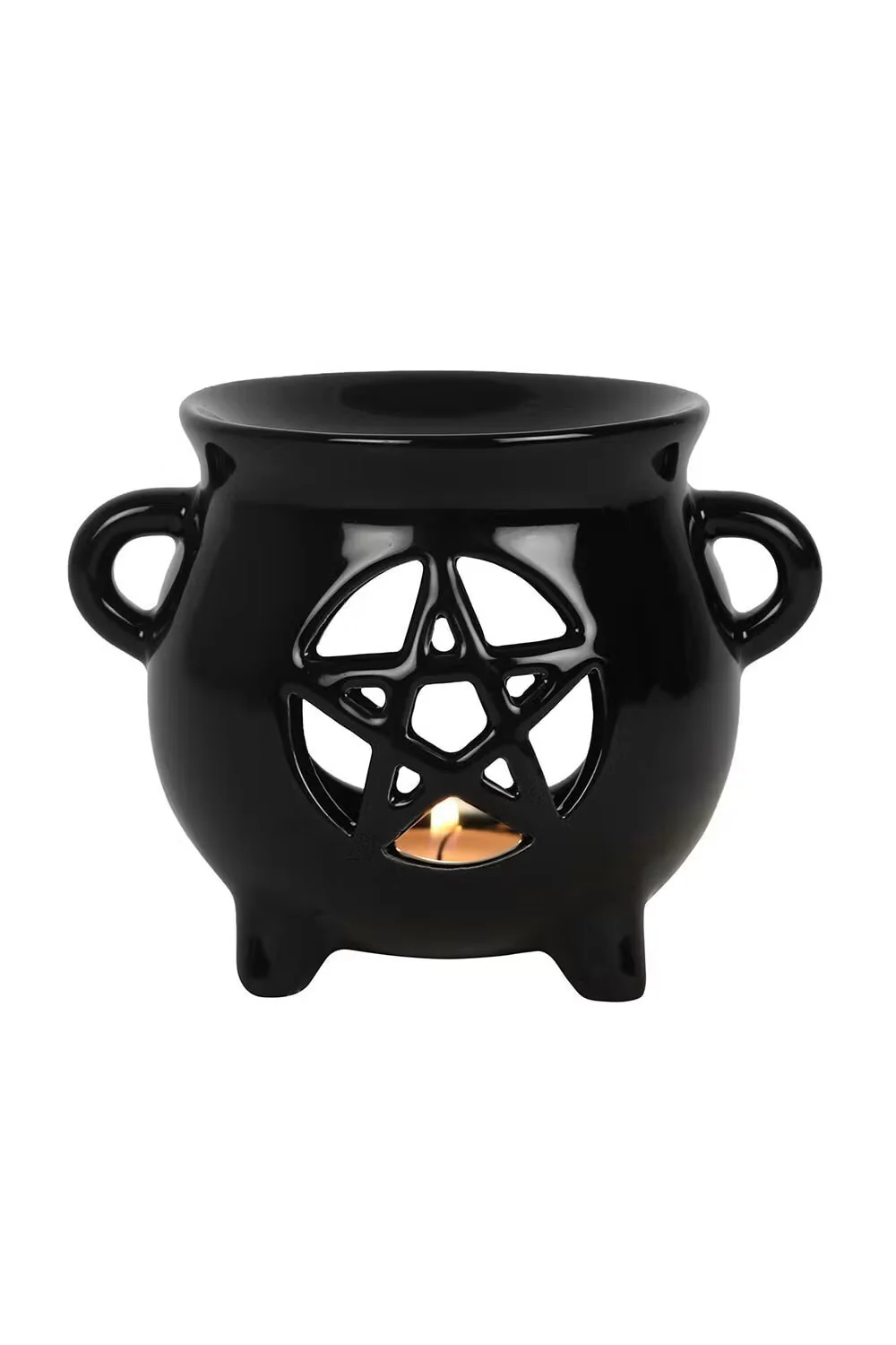 Pentagram Cauldron Oil Burner - Image 2