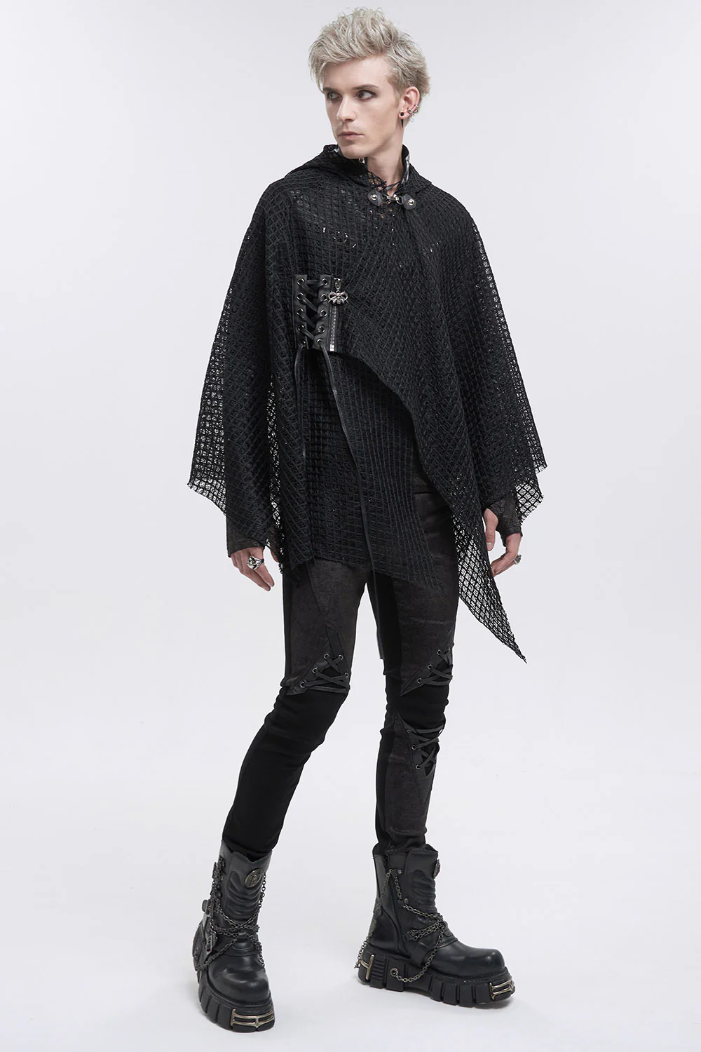 Pestilence Netted Cloak [UNISEX] - Image 4