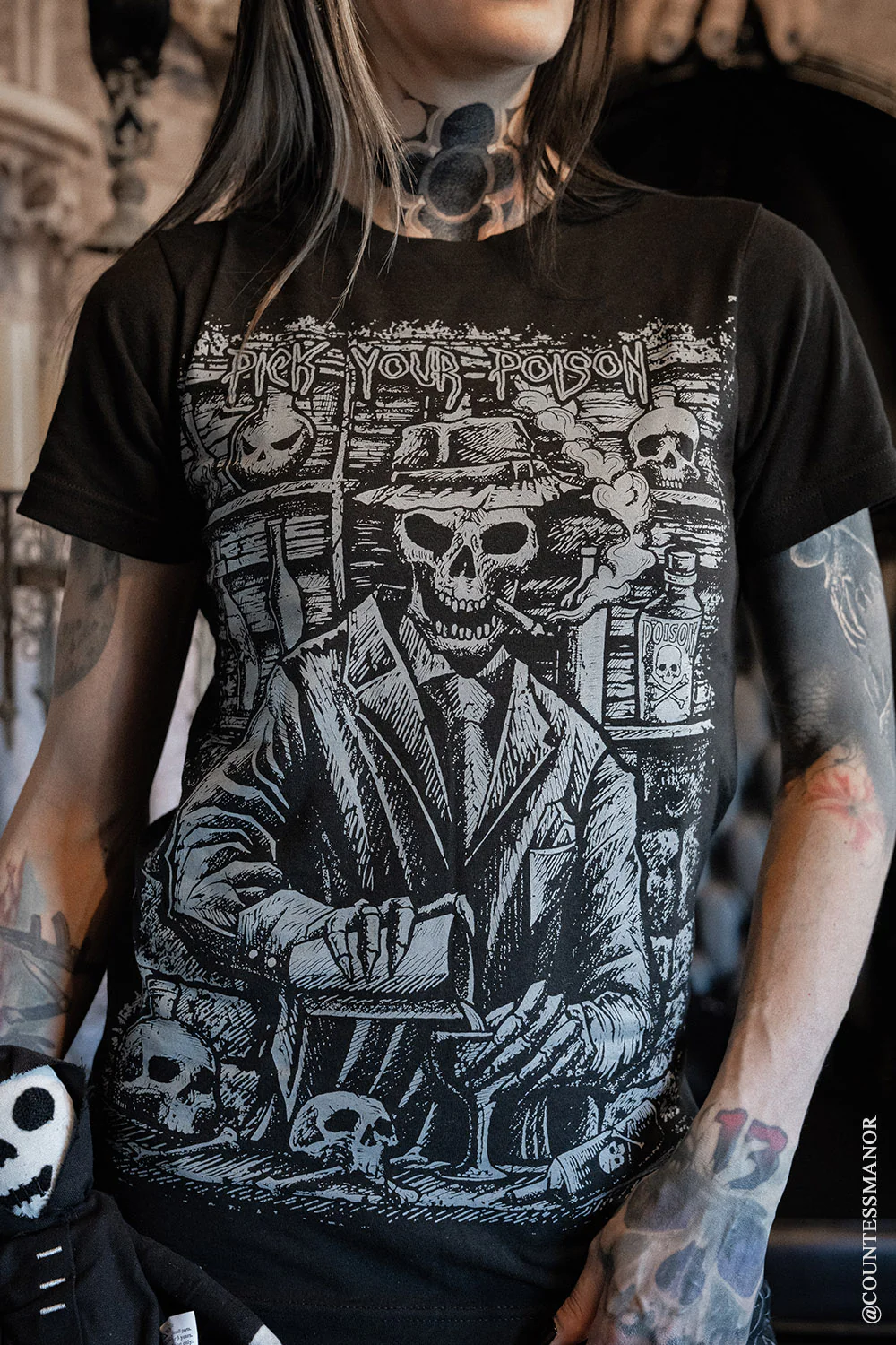 Pick Your Poison Skeleton T-shirt