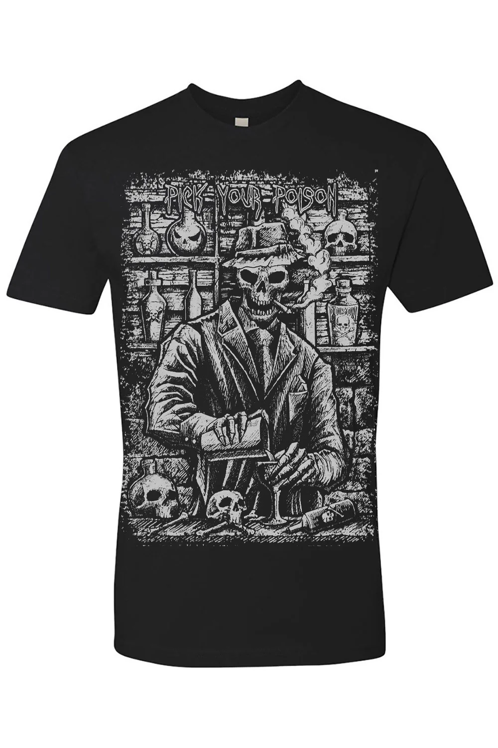 Pick Your Poison Skeleton T-shirt - Image 3