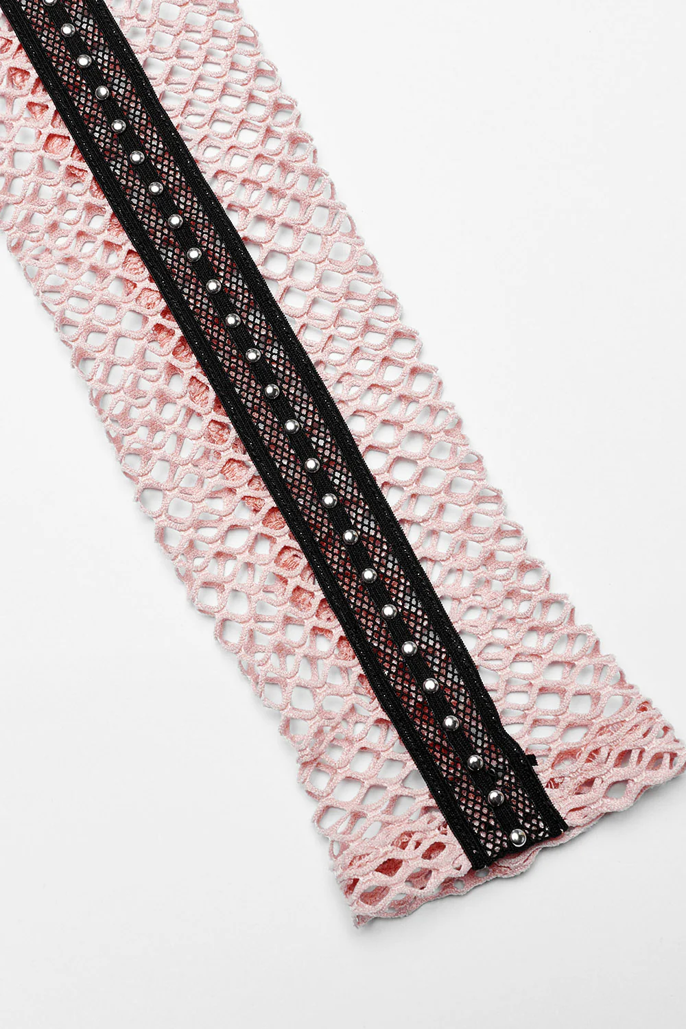 Pink Sabbath Fishnet Top [PASTEL PINK] - Image 6