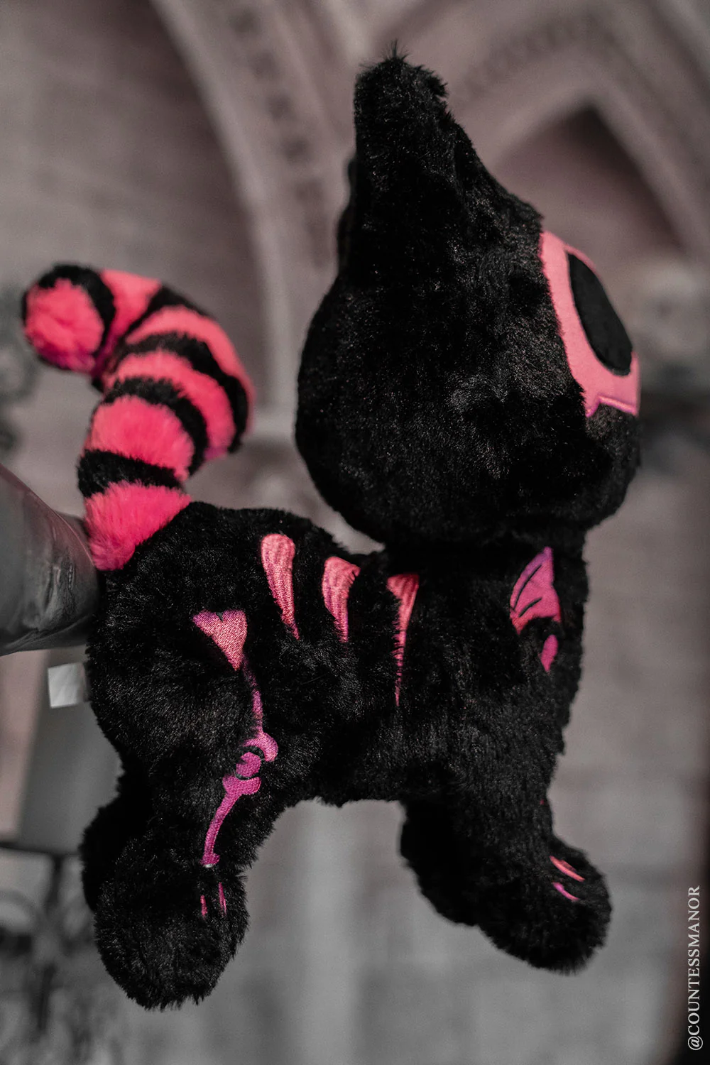 Pink Skelekitty Plush Toy [Limited Edition] - Image 3