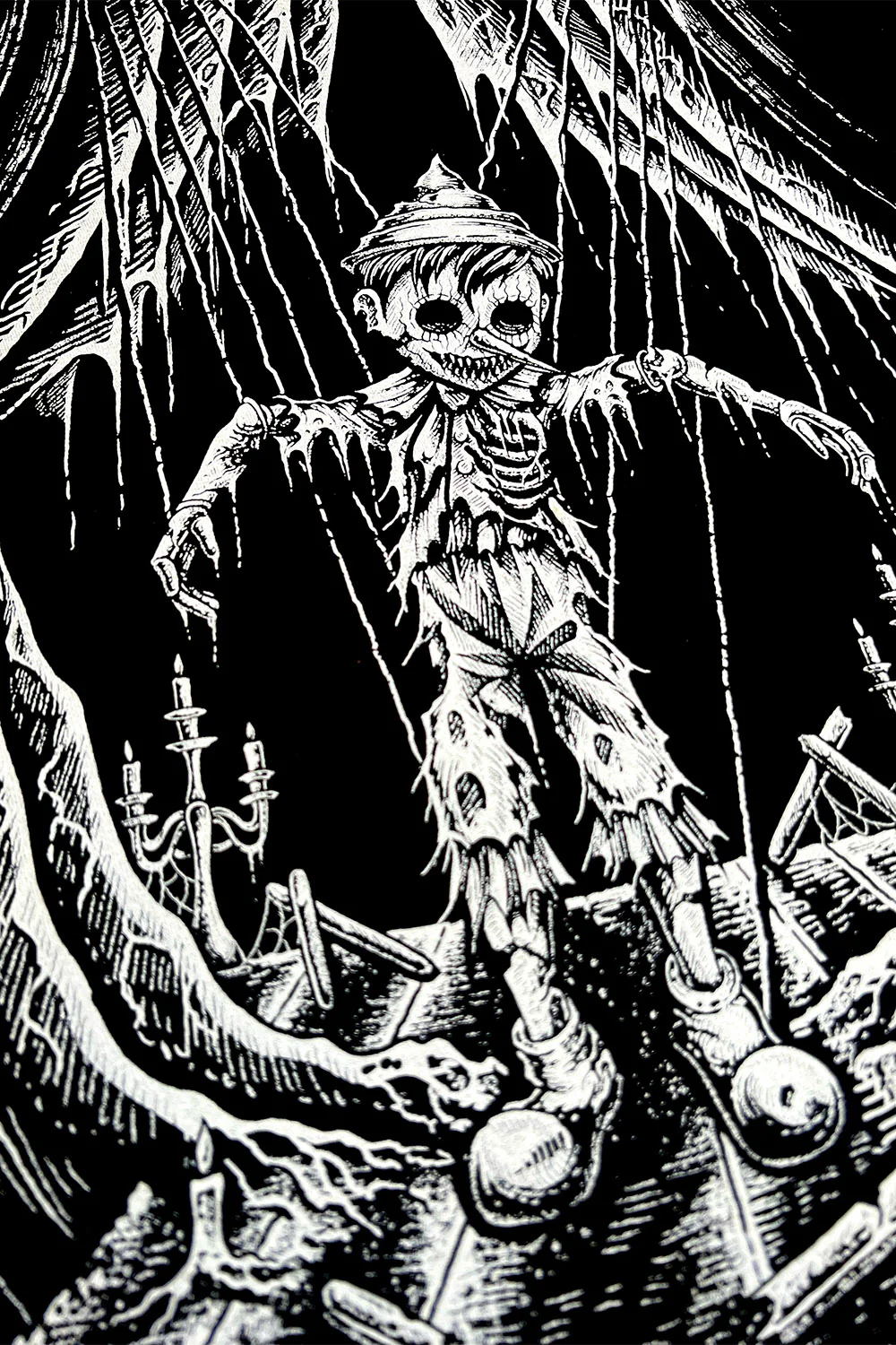 Pinocchio | Bound by Strings Hoodie - Image 7