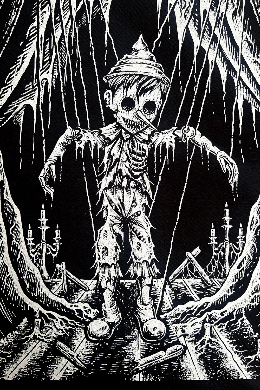 Pinocchio | Bound by Strings T-shirt - Image 8