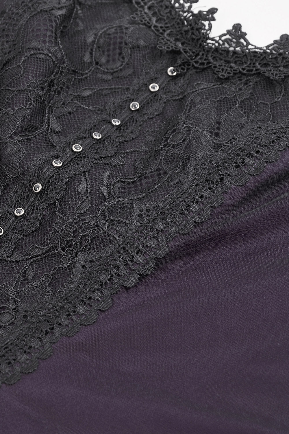 Plum Wine Long Lace Dress - Image 10