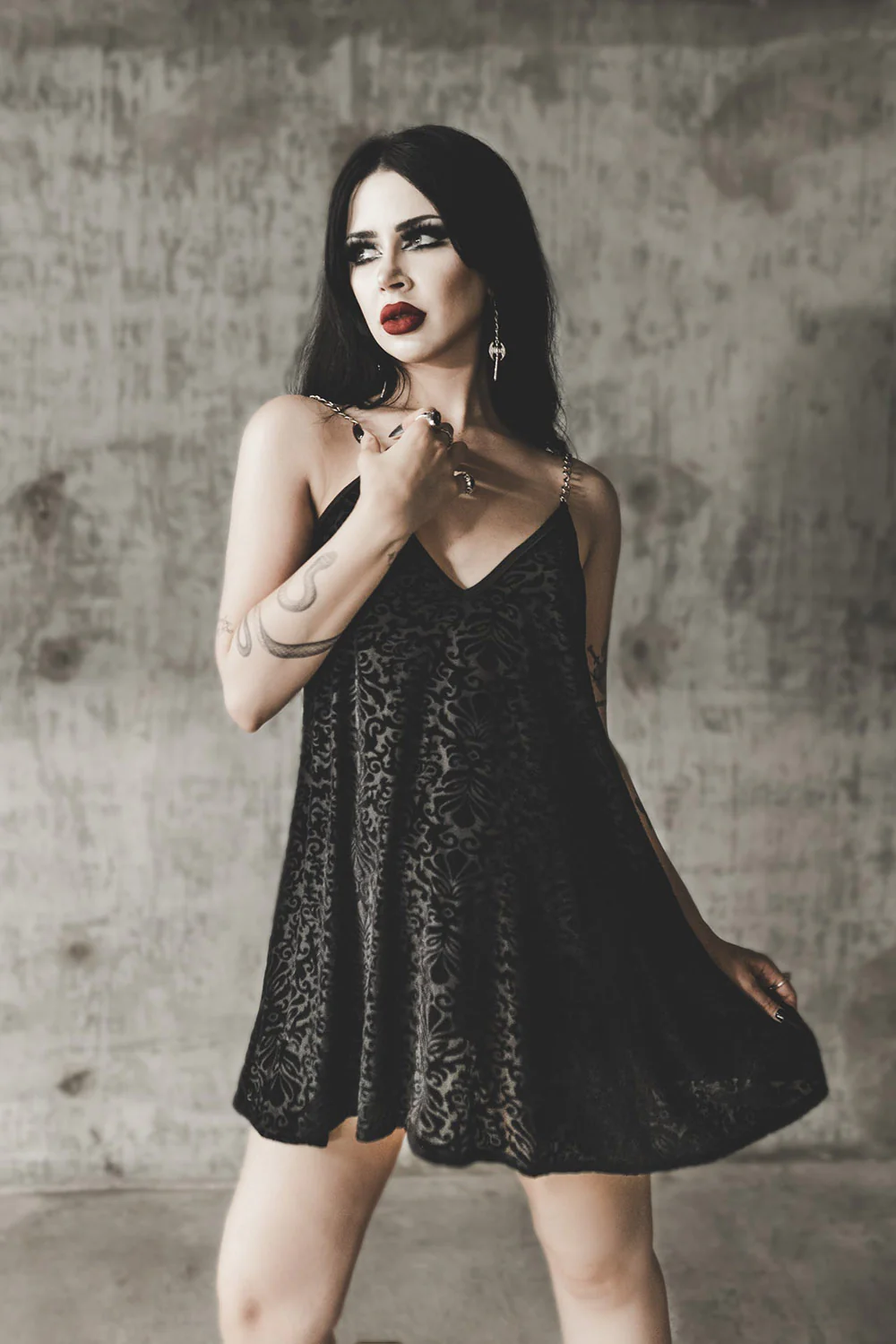 Poison Flower Dress