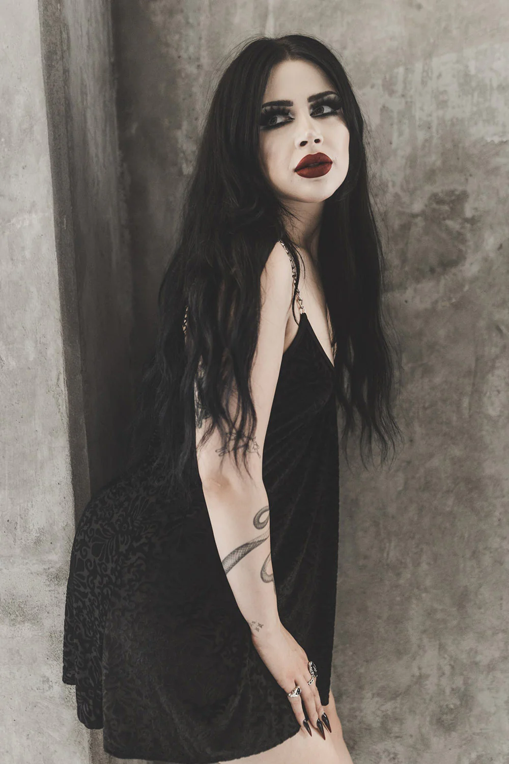 Poison Flower Dress - Image 5