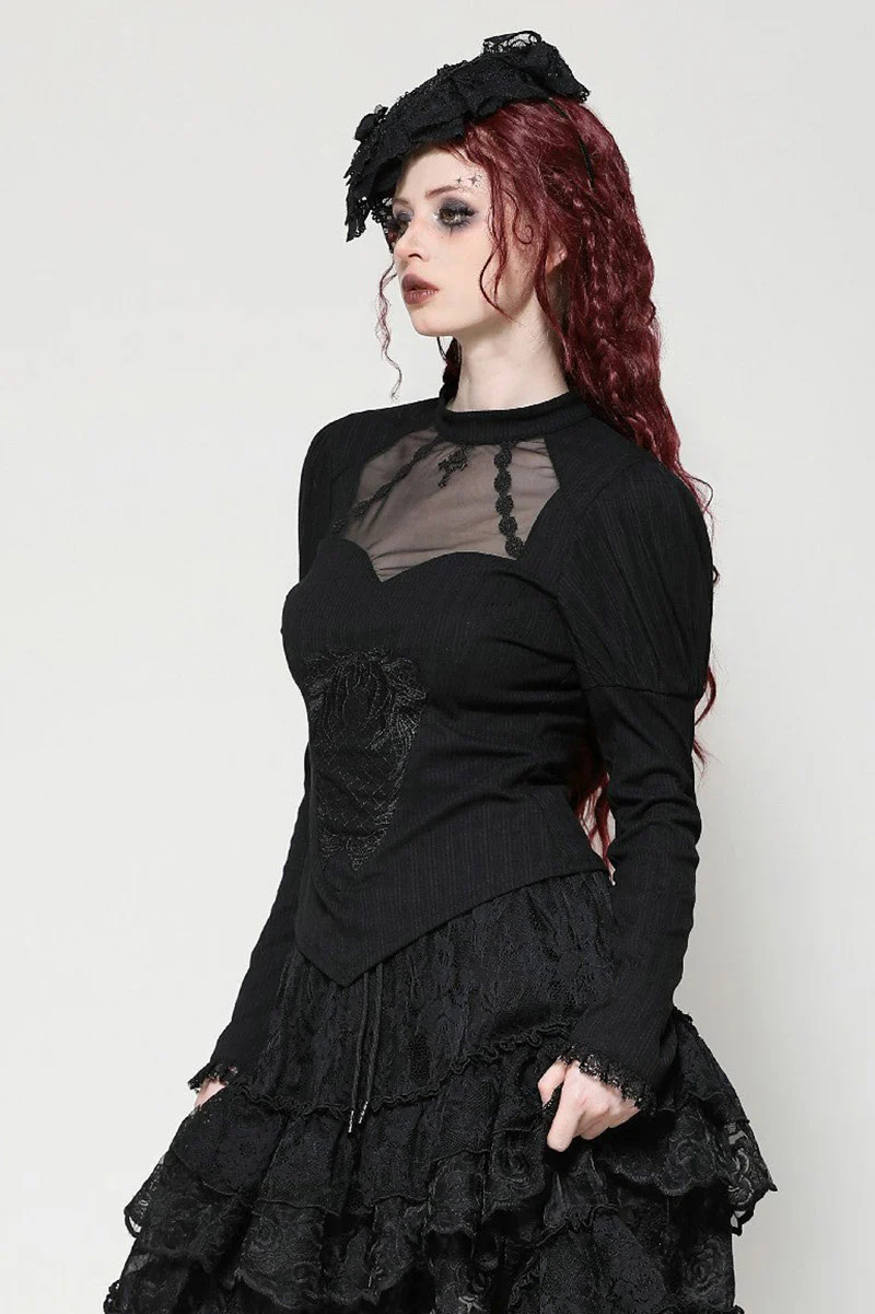 Prohibition Puffed Shoulder Blouse - Image 4