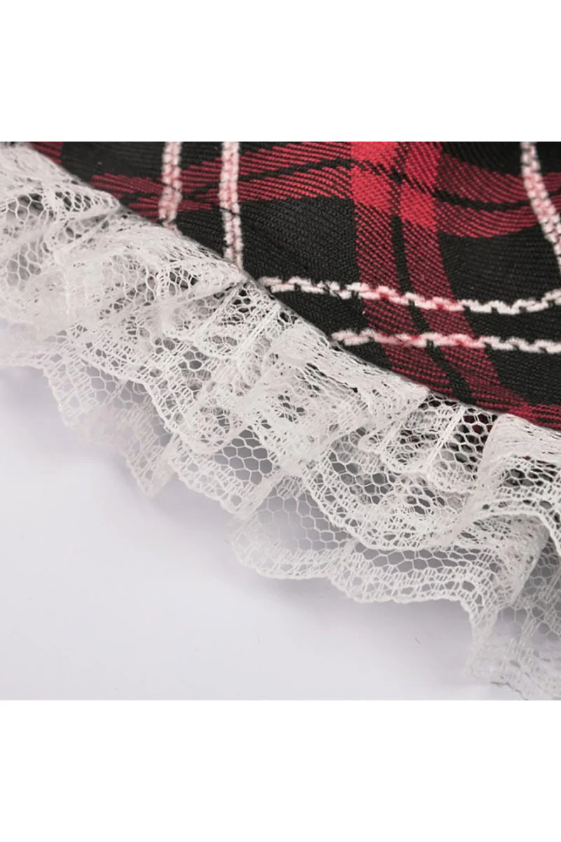 Punk Cupcake Plaid Skirt - Image 9