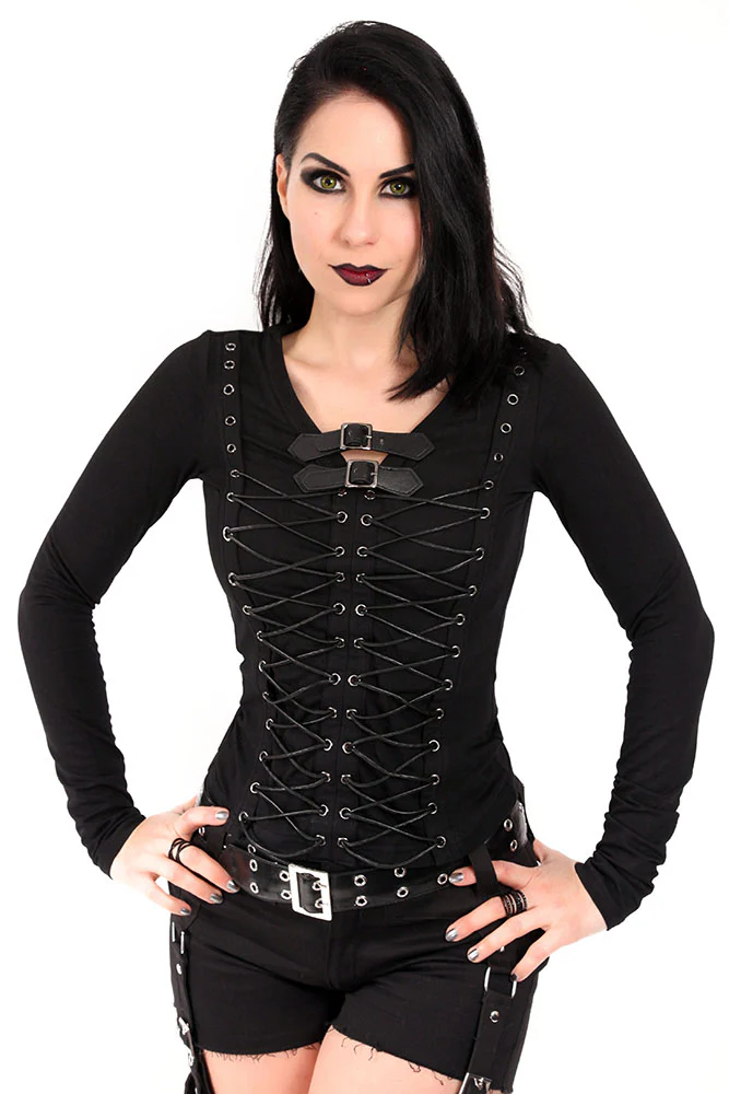 Punk Rave Underworld Long Sleeve Shirt - Image 4