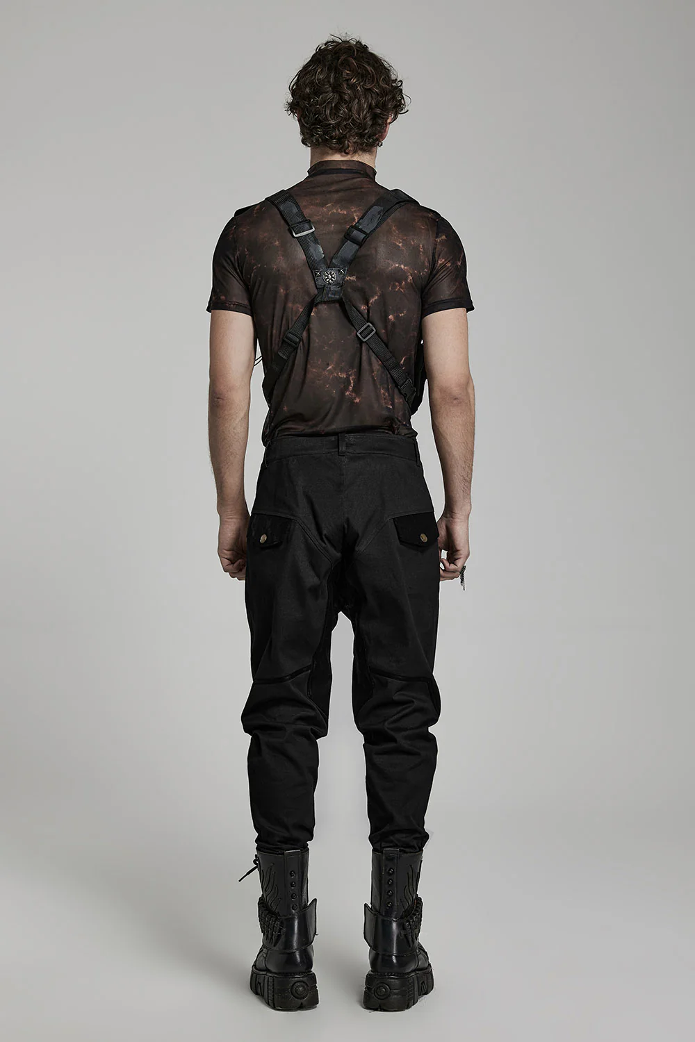 Punk Trenches Chest Harness Bag - Image 4