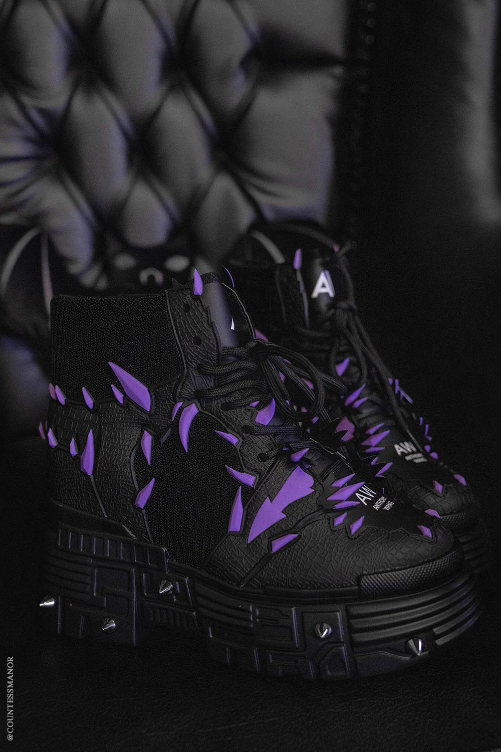 Purple Lemon Batwing Boots - Image 4