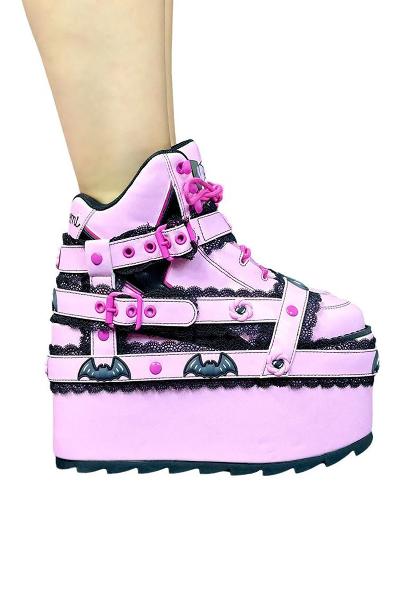 Qozmo Bndg Kuromi Platforms [Pink] [NO RESTOCKS] - Image 3