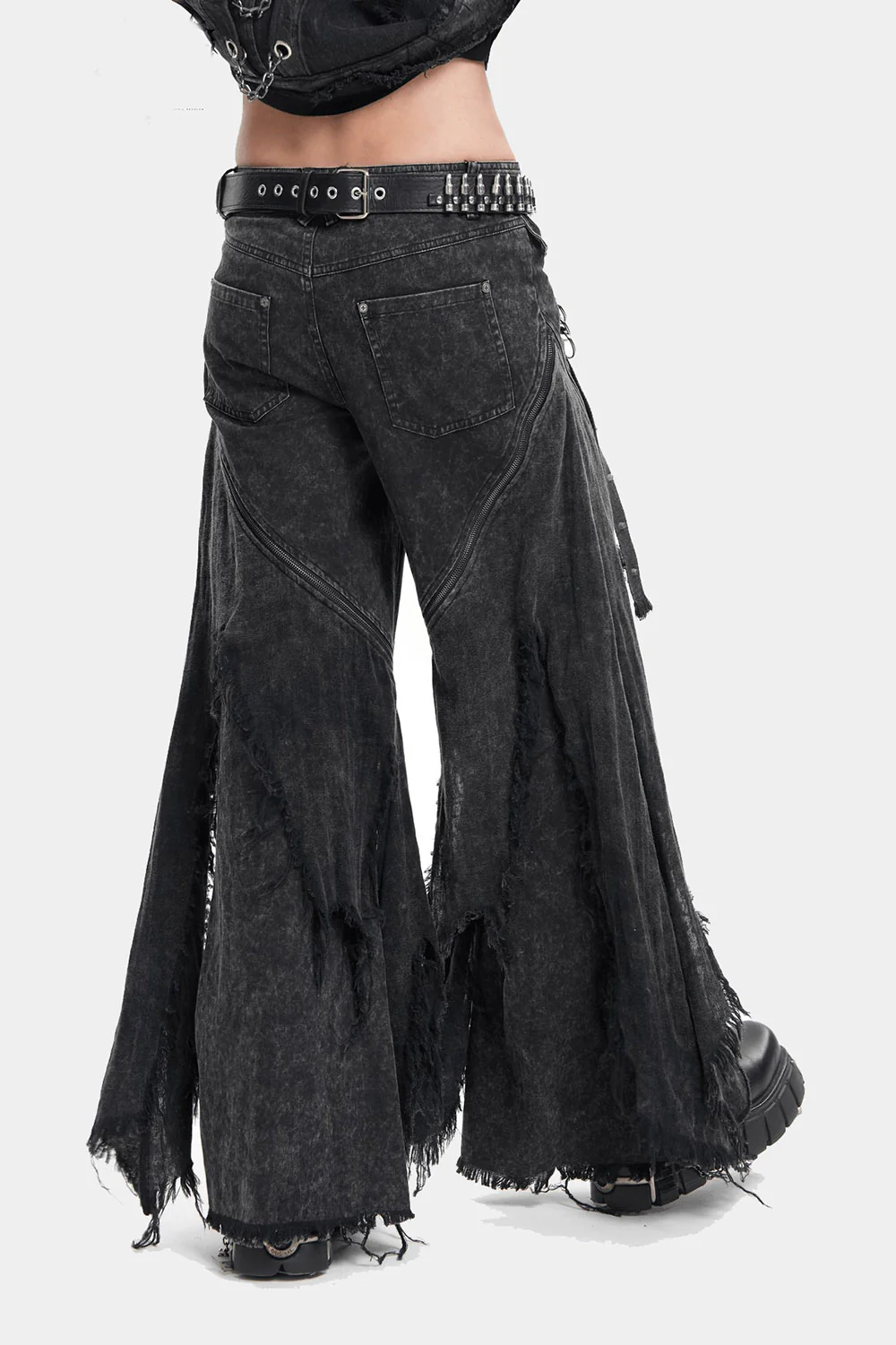 Ragged Bones Ripped Baggy Pants - Image 5