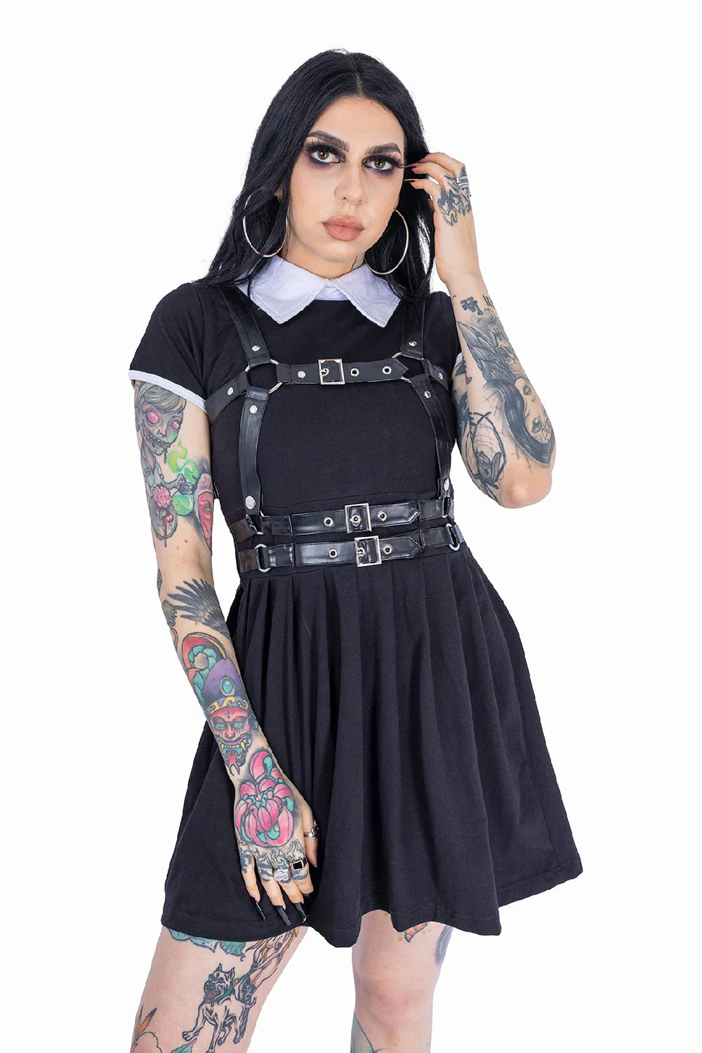 Rapture Dress [BLACK/WHITE]