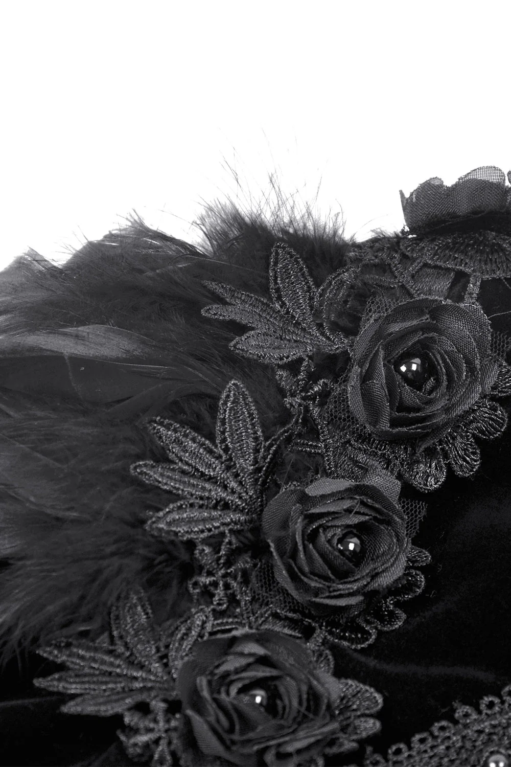 Raven Rose Velvet Shrug - Image 9