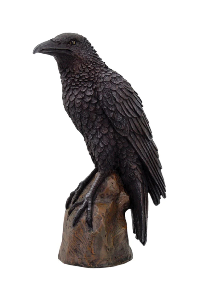 Raven Statue