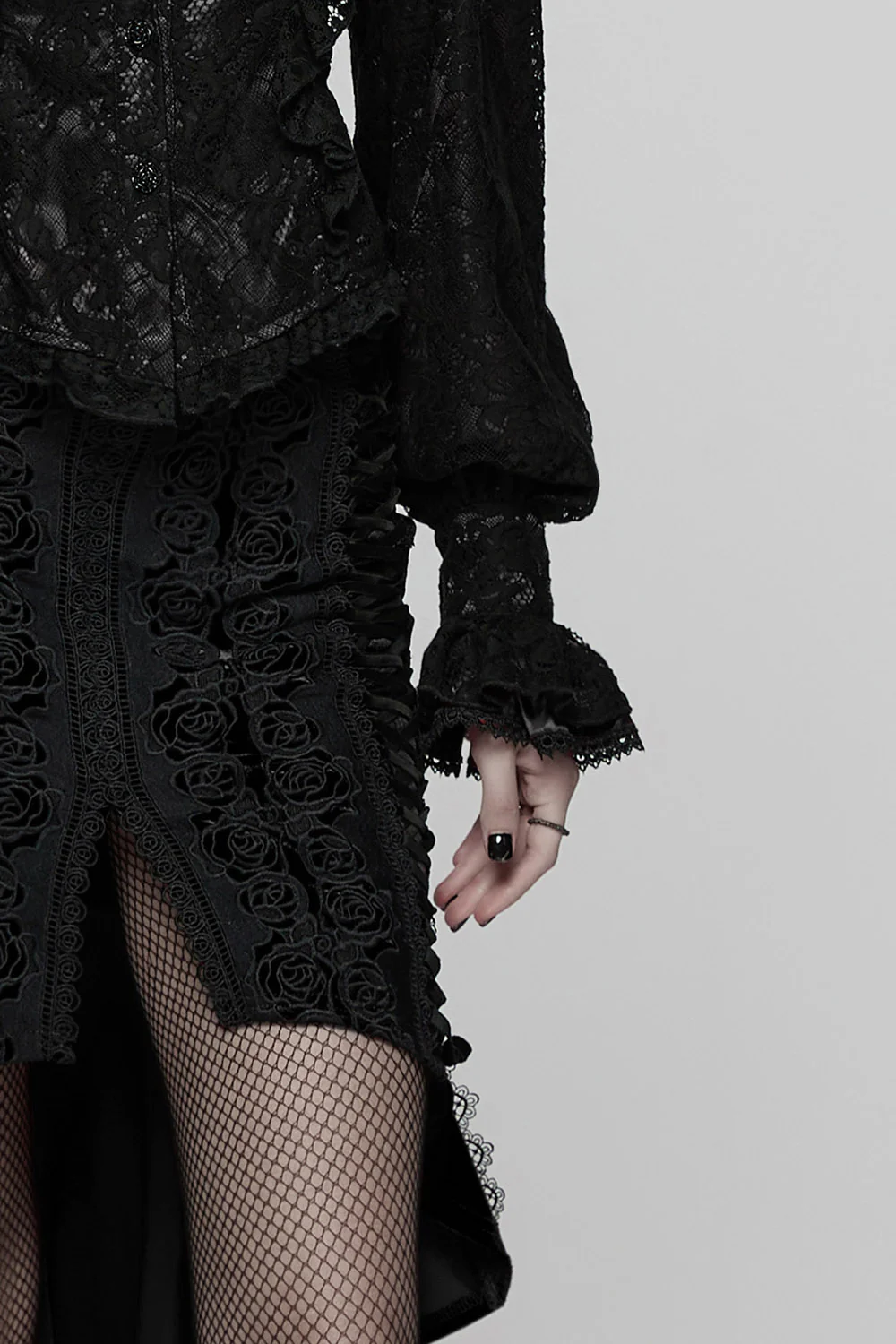 Ravenhall Custom Lace Puff Sleeve Top - Image 7