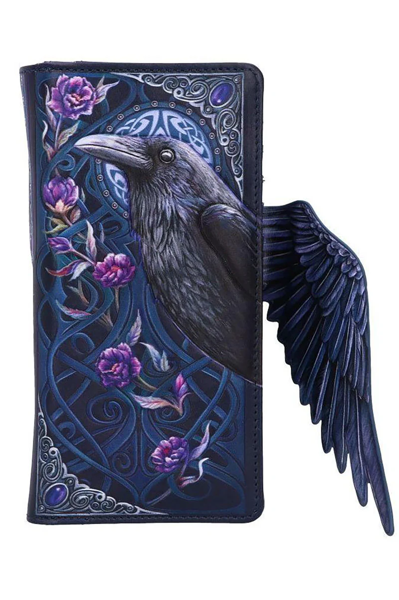 Ravens Flight Embossed Wallet - Image 2