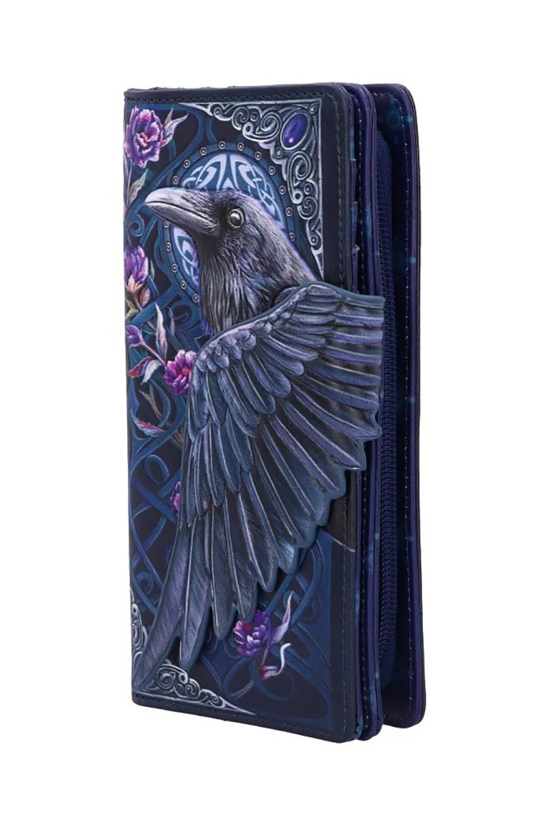 Ravens Flight Embossed Wallet - Image 3