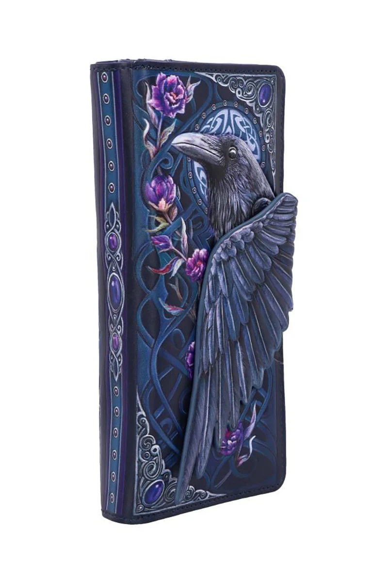 Ravens Flight Embossed Wallet - Image 5