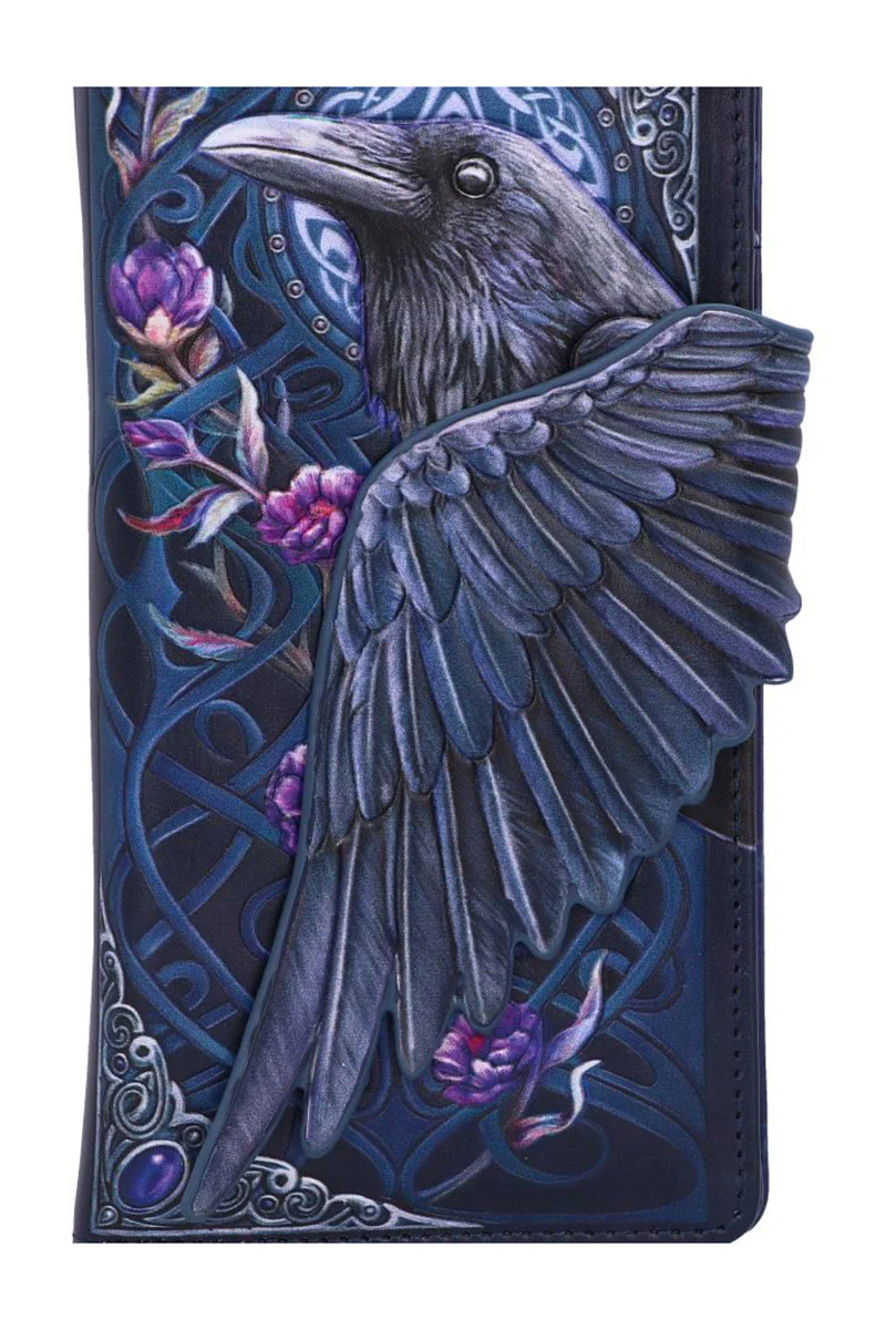 Ravens Flight Embossed Wallet - Image 6