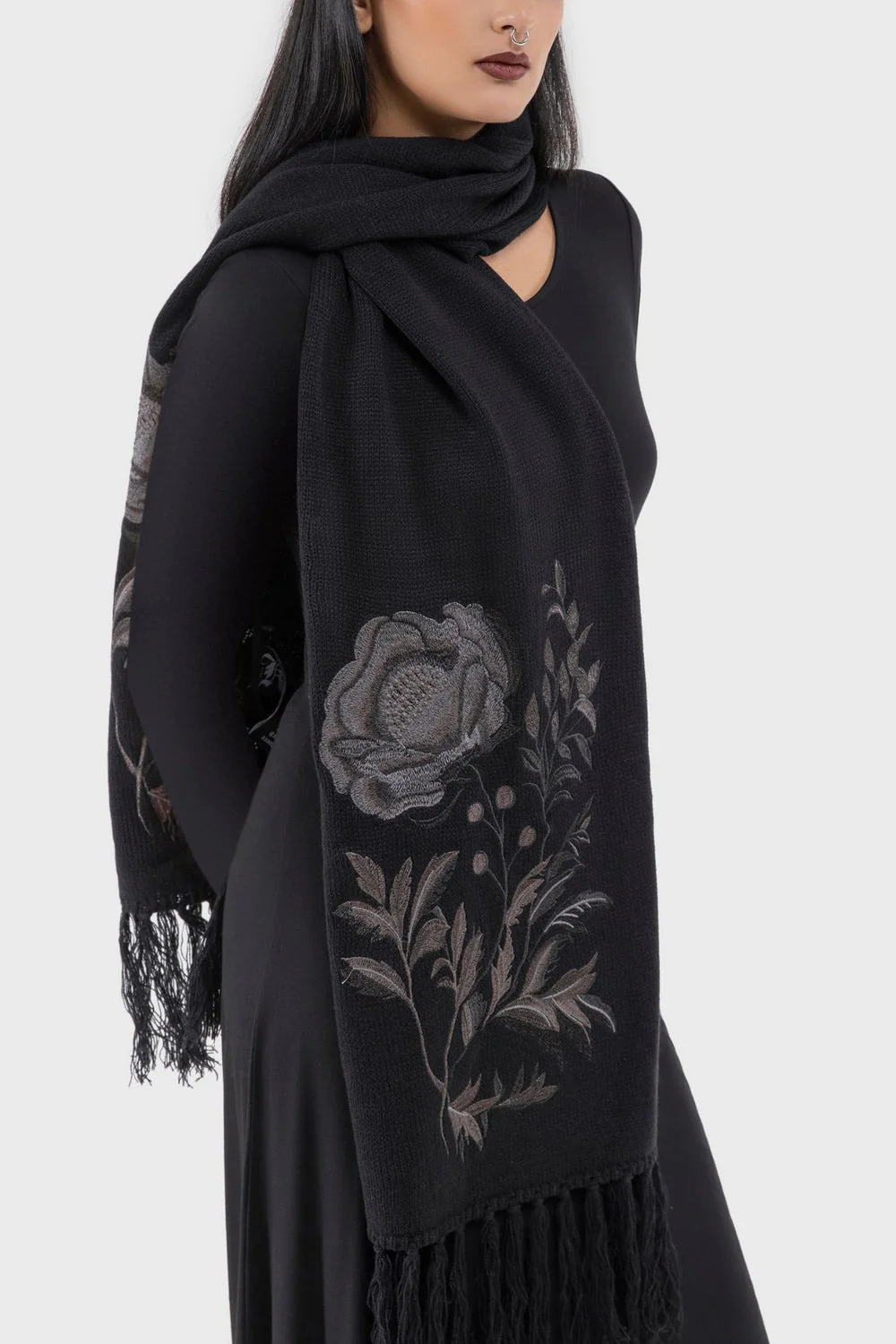 Ravens Rose Scarf - Image 2