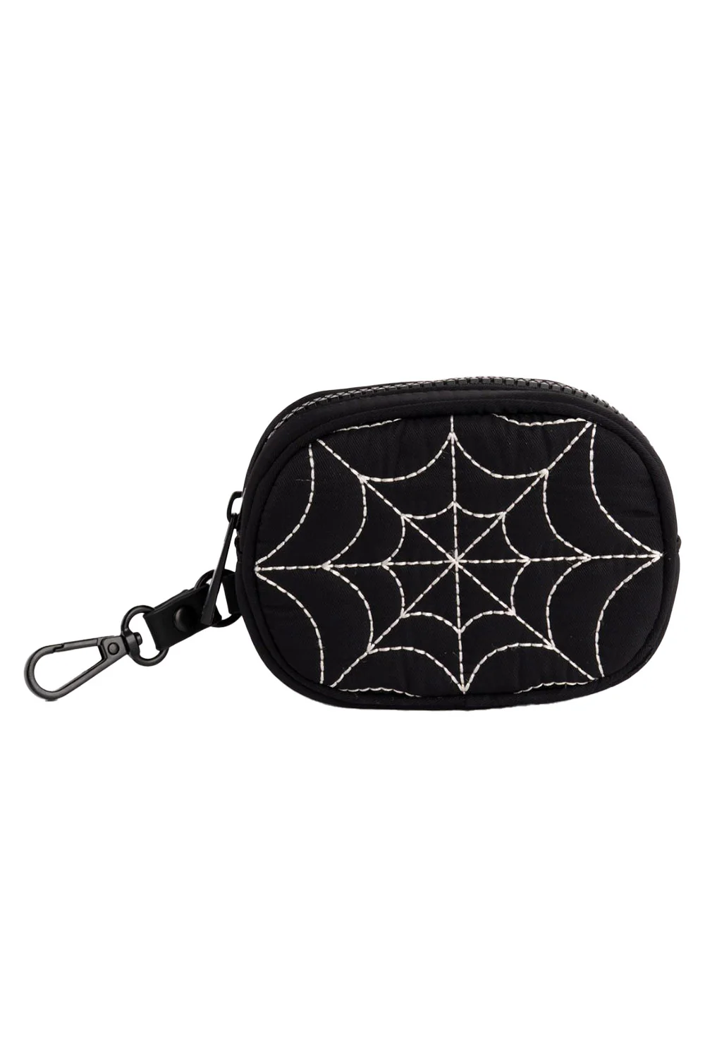 Recycled Nylon Spiderweb Charm Wallet - Image 2
