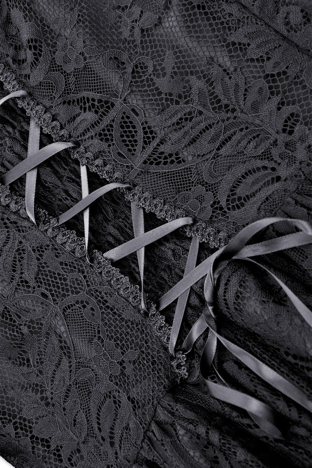 Relic Black Lace Halter Dress - Image 11