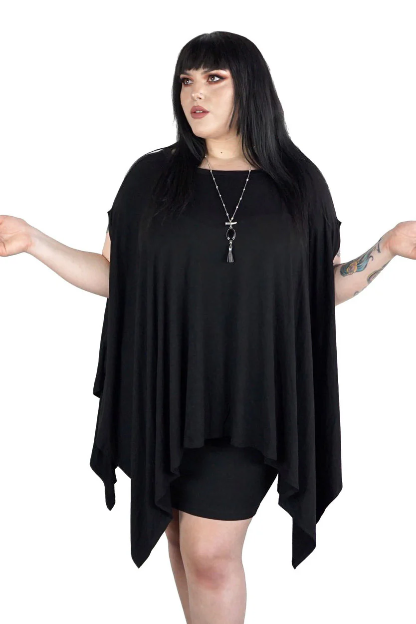 Rhiannon Flowing Oversized Tunic Top - Image 10
