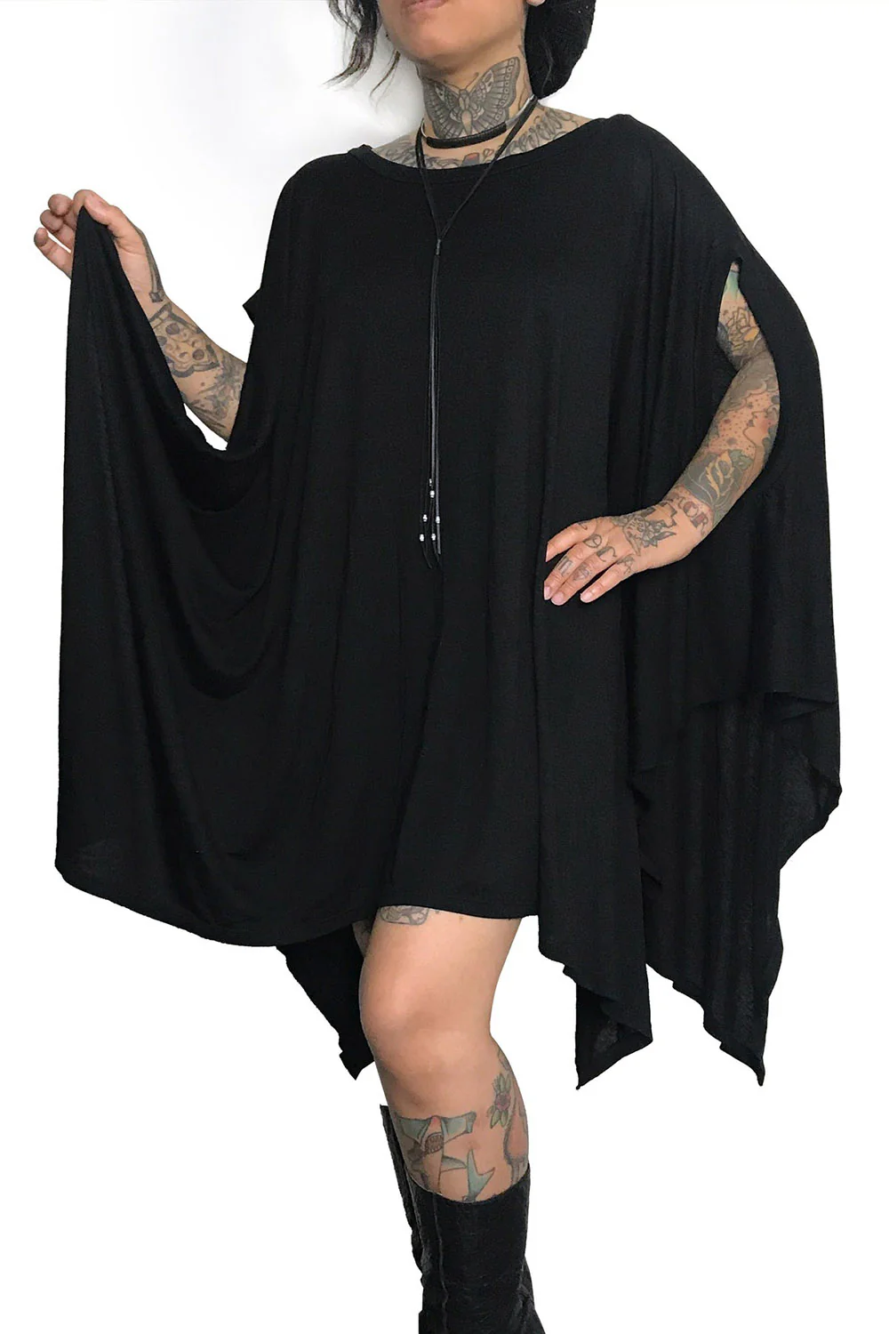 Rhiannon Flowing Oversized Tunic Top - Image 2