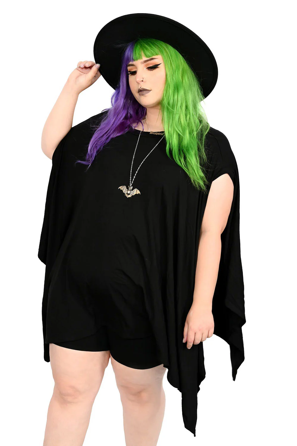 Rhiannon Flowing Oversized Tunic Top - Image 3