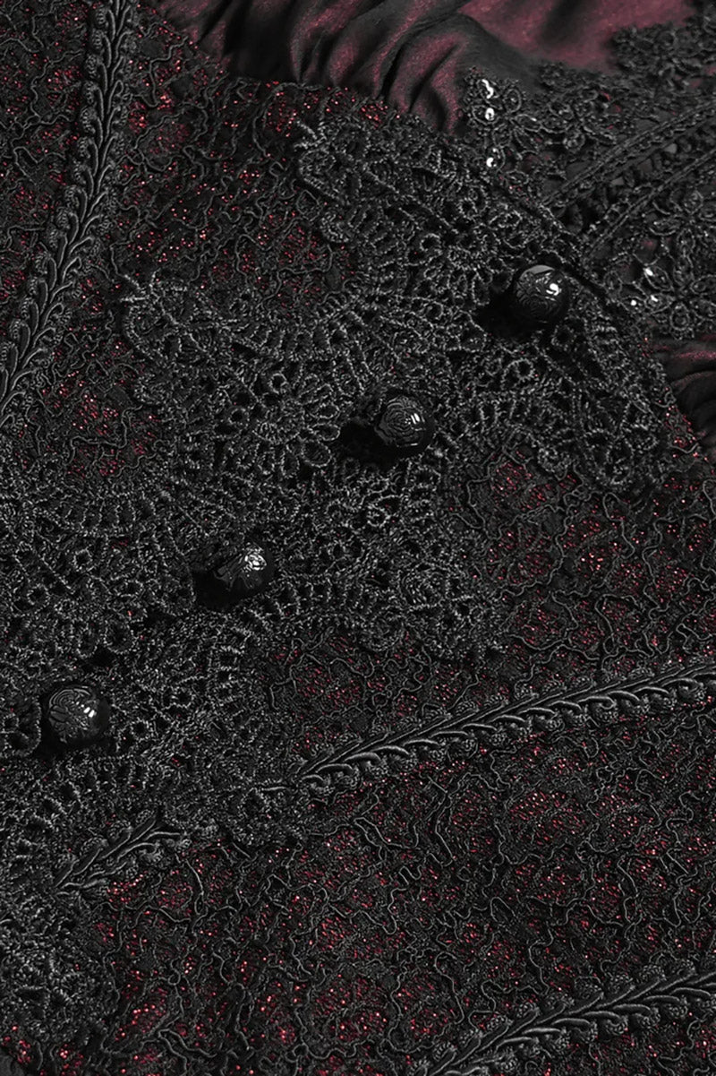 Roseblood Embroidered Lace Halter Top - Image 10