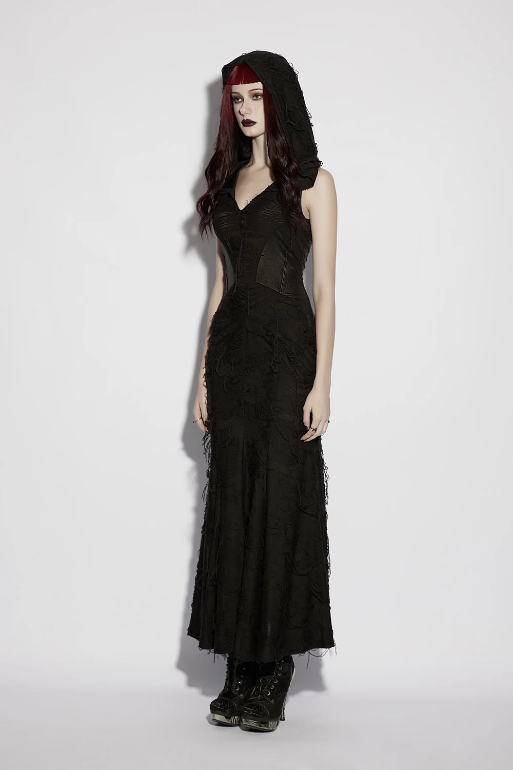 Ruinborn Hooded Maxi Dress - Image 5
