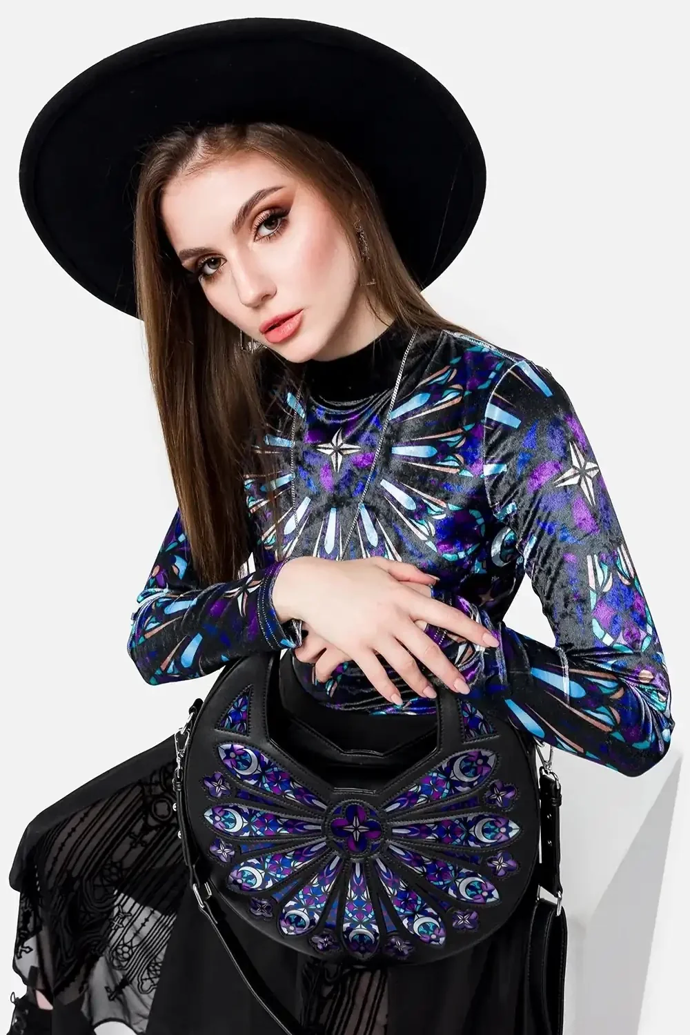 Sacred Rose Shoulder Bag - Image 12