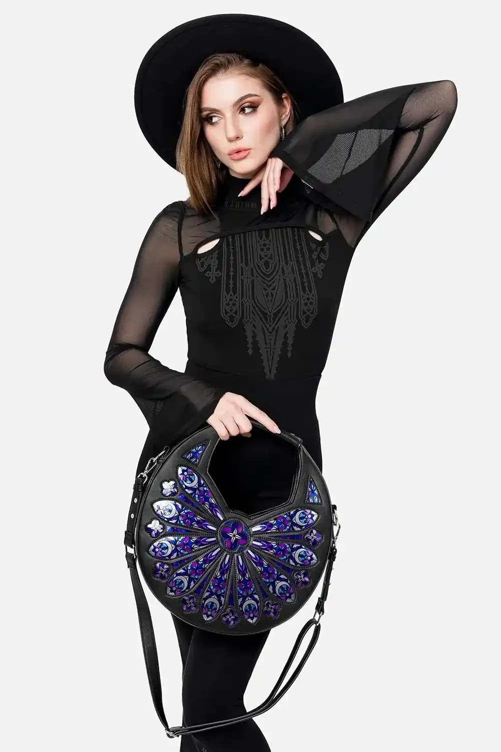 Sacred Rose Shoulder Bag - Image 13