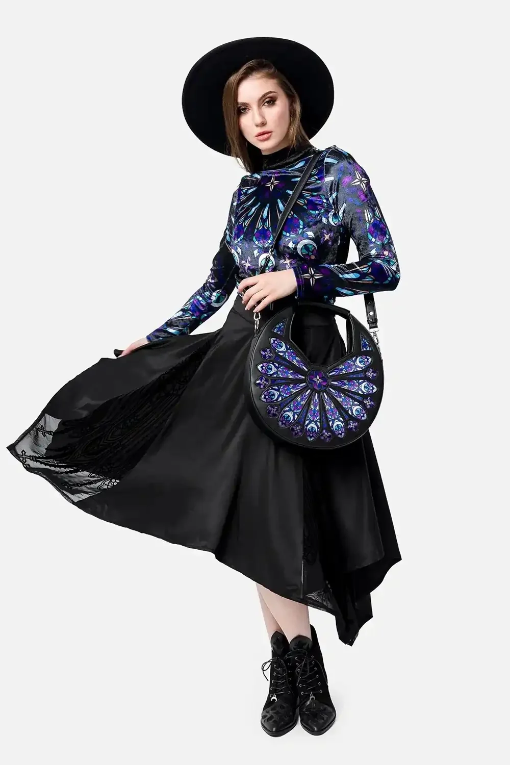Sacred Rose Shoulder Bag - Image 4