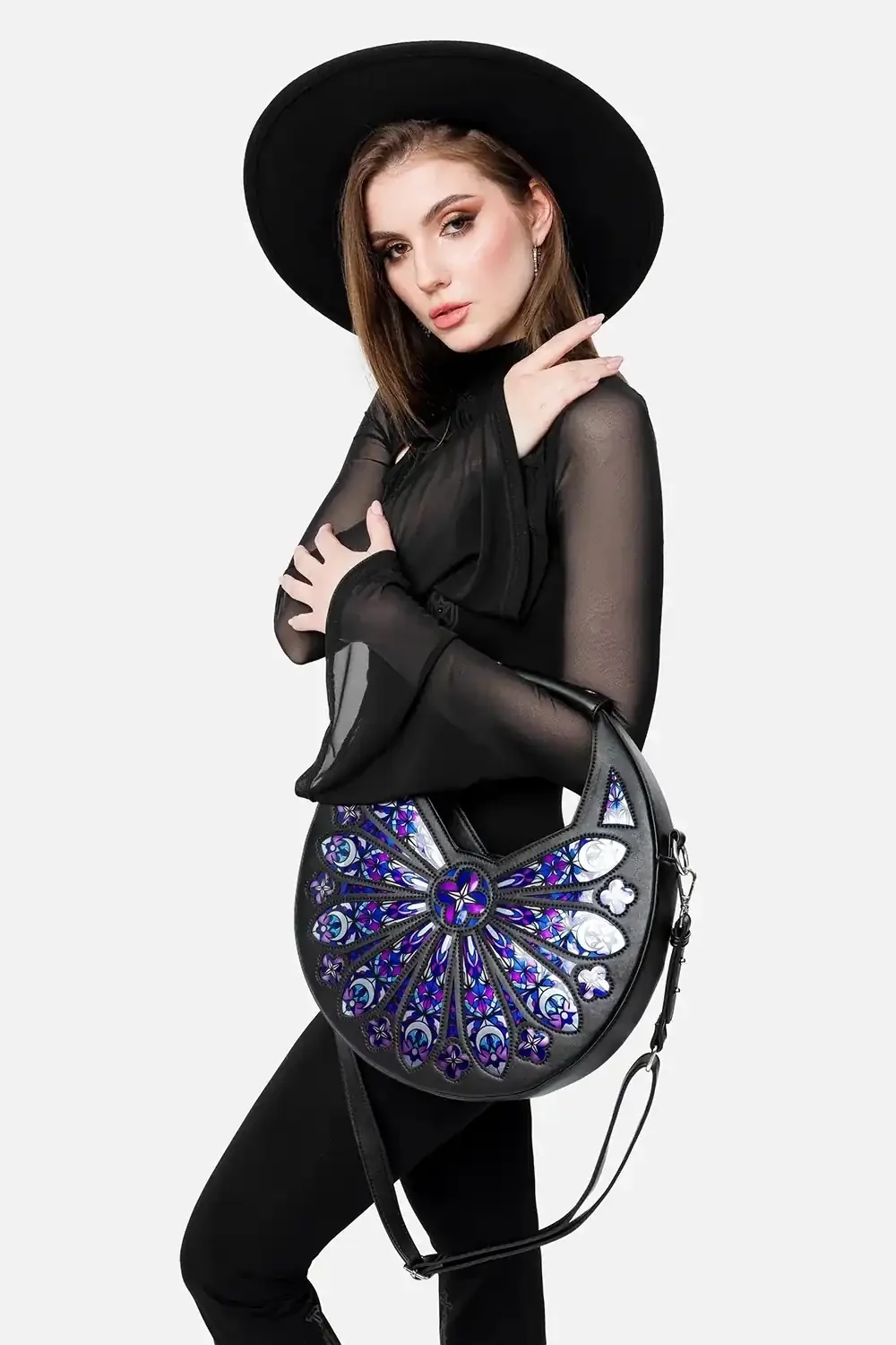 Sacred Rose Shoulder Bag - Image 5