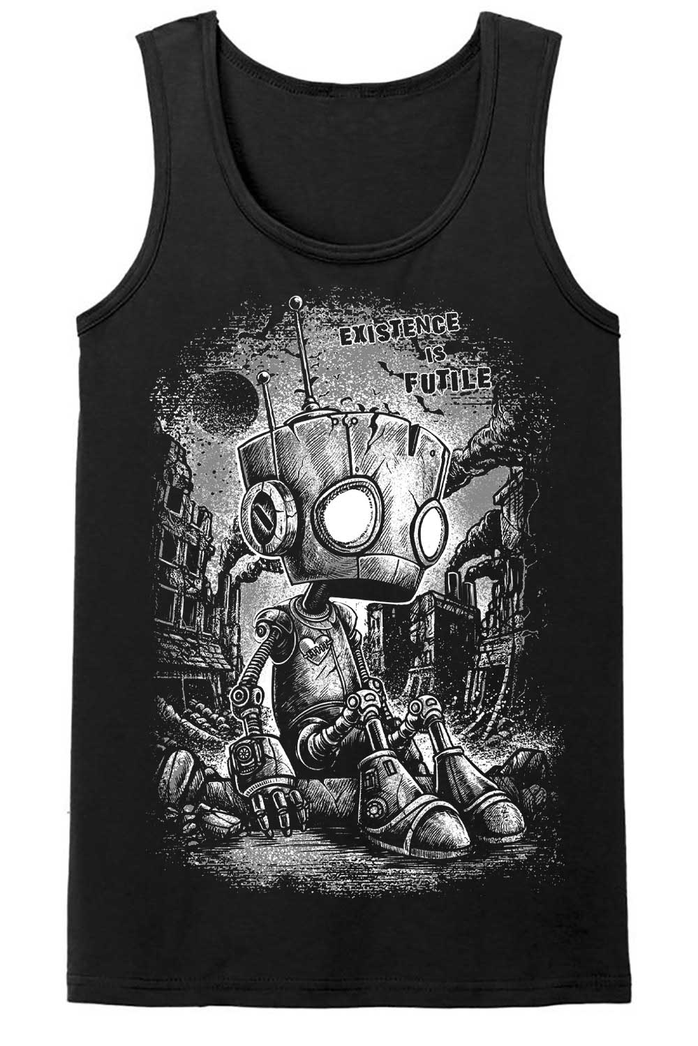 Sad Robot T-shirt - Image 6