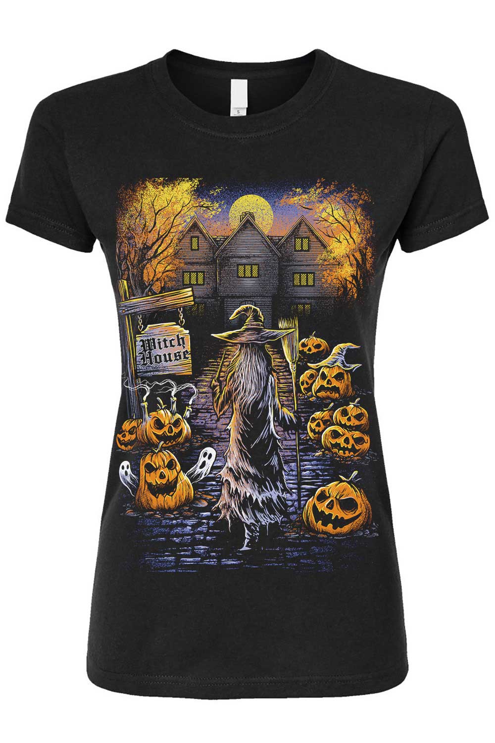 Salem Witch House T-shirt - Image 3