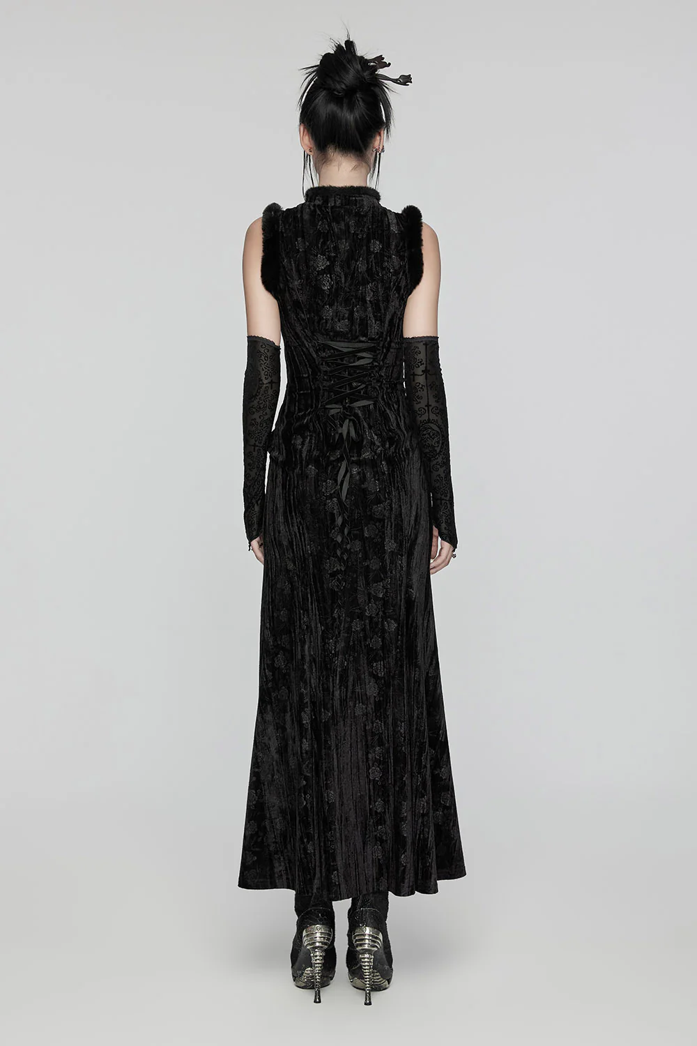 Sanctum Gothic Dress & Glove Set - Image 6