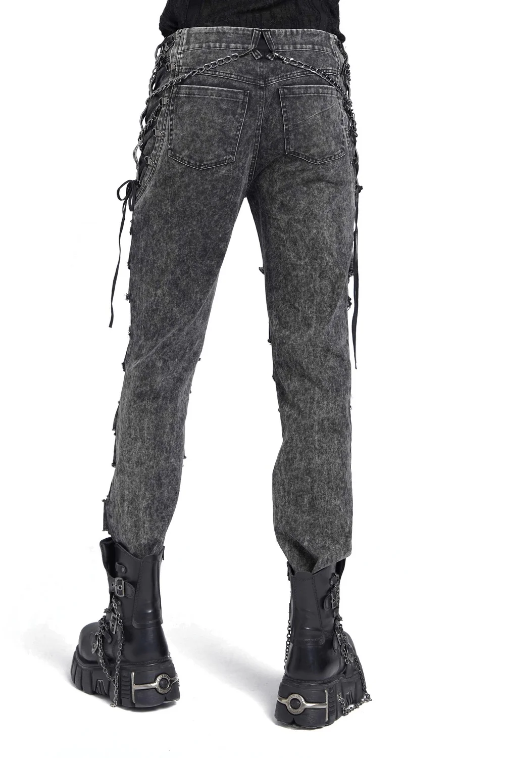 Scavenge Ripped Skinny Jeans - Image 4