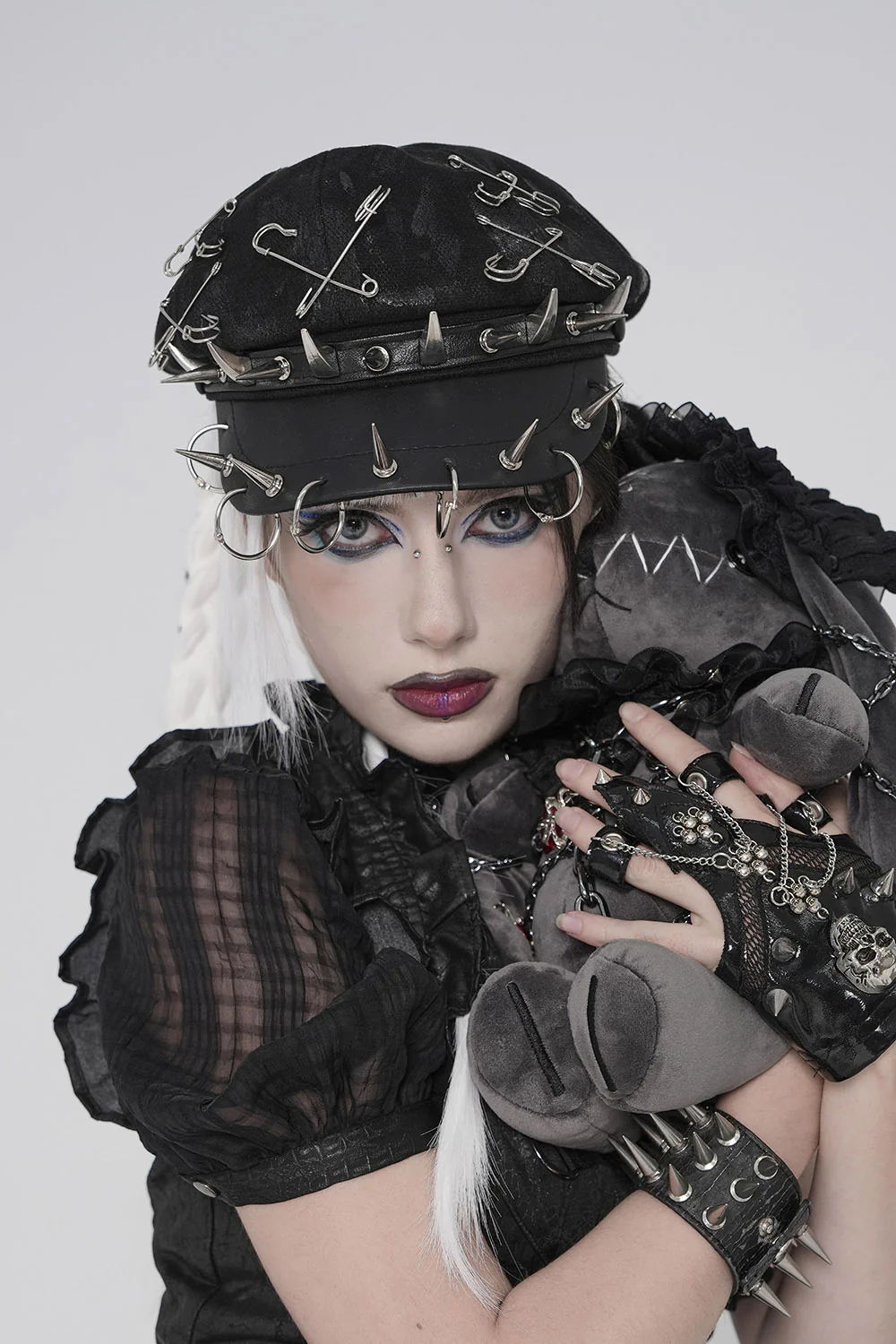 Scrap Metal Pierced Hat - Image 4