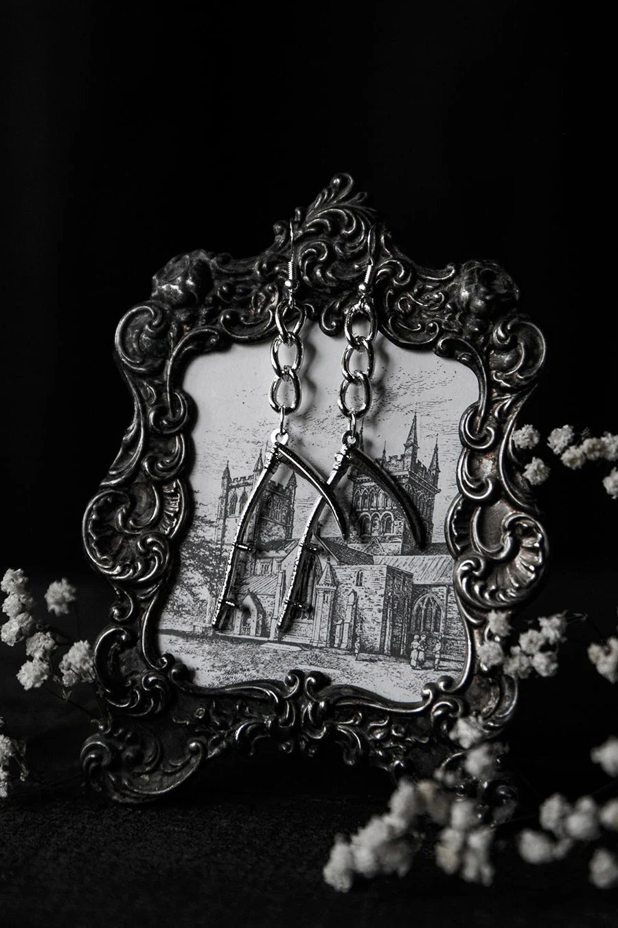 Scythe Earrings - Image 4