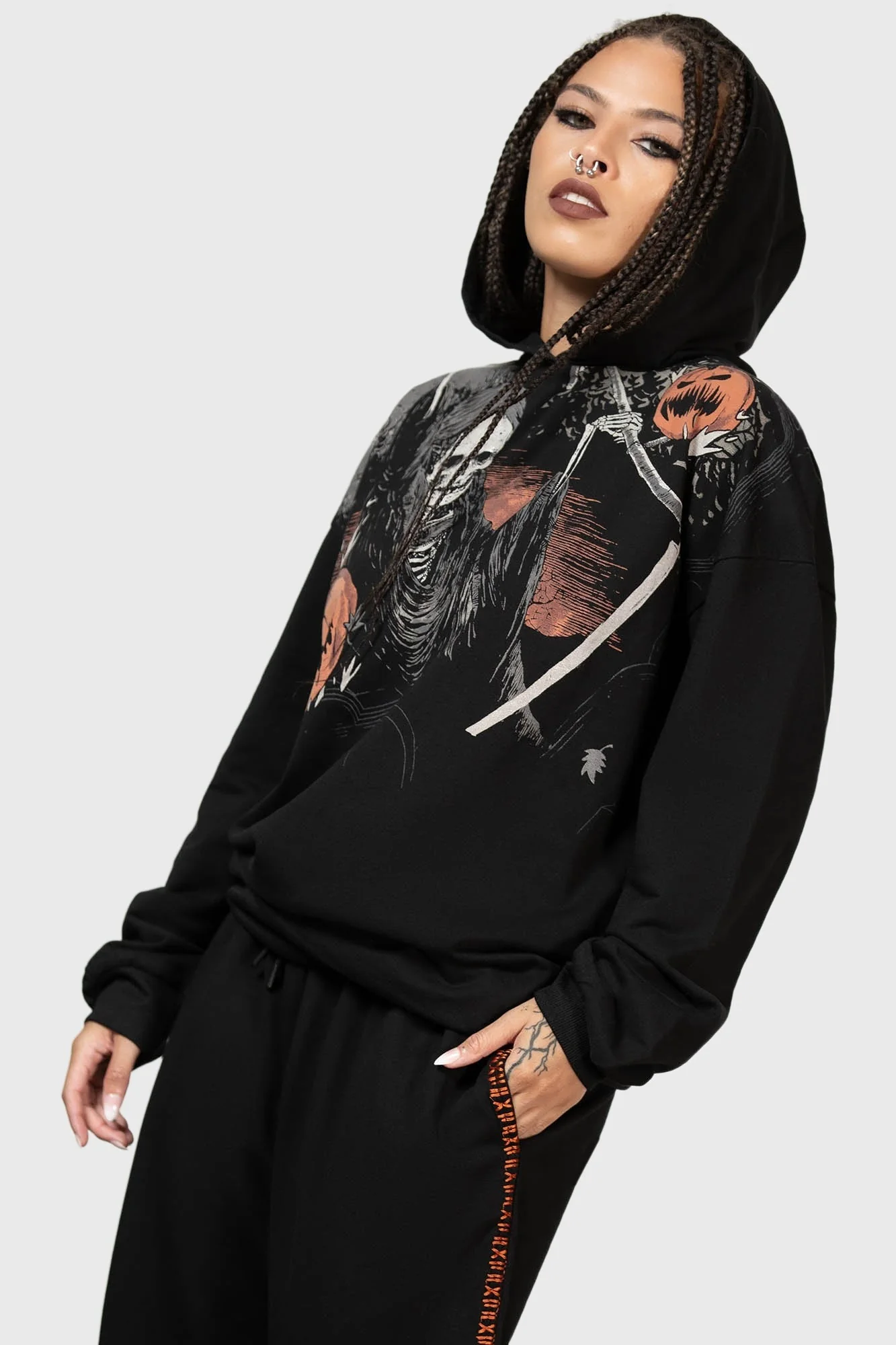 Scythe Oversized Hoodie [UNISEX] - Image 6