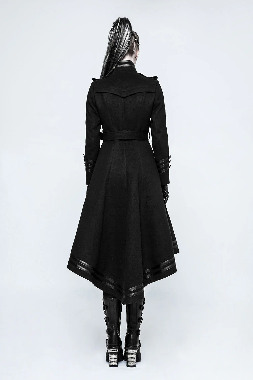 Seance Soldier Military Goth Coat - Image 4